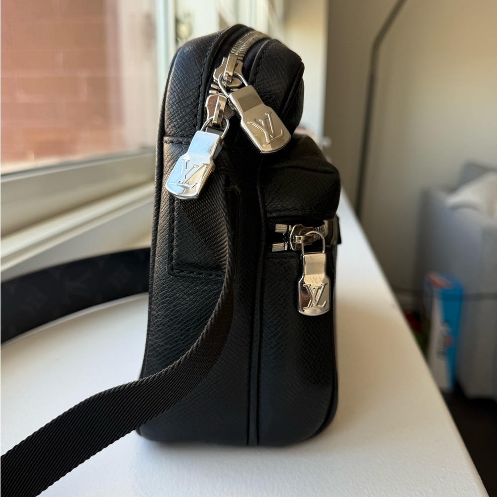 Authentic Louis Vuitton Monogram Eclipse Messenge… - image 5